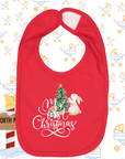 My First Christmas Bodysuit and Bib | Cozy Holiday Christmas Apparel