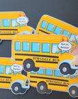 Struggle Bus Sticker - Funny Goose “Get in, Bestie!” Vinyl Water Resistant Decal for Laptops, Water Bottles, Notebooks and more