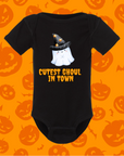 Cutest Ghoul in Town Baby Onesie - Halloween Outfit for Infants & Toddlers | Custom Name Option Available