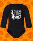 Cute but Spooky Baby Onesie / Toddler T-Shirt β Fun Halloween Outfit for Infants & Kids