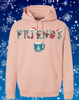 FRIENDS Cozy Christmas Hoodie| Festive Holiday Hoodie