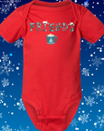 FRIENDS Cozy Christmas Tshirt, Bodysuit and Bib | Cozy Holiday Christmas Apparel