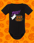 Boo Trick or Treat Baby Onesie / Toddler T-Shirt - Cute Halloween Outfit for Infants & Kids