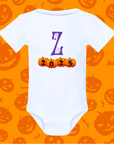 Customizable 2025 Infant & Toddler Tee β Personalized with Name Initial | Cute Baby Shirt for Halloween