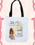 Romance Novels Raised Me Tote Bag – Funny Book Lover Gift & Cozy Quote Tote