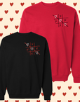 Tic Tac Toe Heart β Love Game Design | Cozy Valentine Tee/ Sweatshirt/ Hoodie