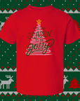 Tis the Season to Be Jolly Christmas Tree Tshirt, Bodysuit and Bib | Cozy Holiday Christmas Apparel