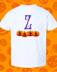Customizable 2025 Infant & Toddler Tee β Personalized with Name Initial | Cute Baby Shirt for Halloween