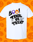 Boo Trick or Treat Baby Onesie / Toddler T-Shirt - Cute Halloween Outfit for Infants & Kids