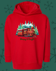 Merry & Bright Christmas Train Youth & Toddler Hoodie🚂✨