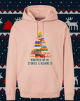 Wrapped up in Stories and blankets Hoodie| Funny Holiday Cozy Apparel