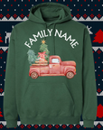 CUSTOM Family Name | Personalized Christmas Matching Hoodies