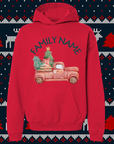 CUSTOM Family Name | Personalized Christmas Matching Hoodies