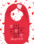 Won Your Heart Tic Tac Toe Kids Apparel – Cute Valentine Kids T-Shirt, Baby Bodysuit & Bib
