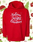 Believe in the Magic of Christmas Youth & Toddler Cozy Christmas Hoodies