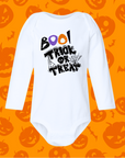 Boo Trick or Treat Baby Onesie / Toddler T-Shirt - Cute Halloween Outfit for Infants & Kids