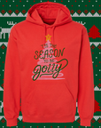 Tis the Season to Be Jolly Christmas Tree Hoodie | Cozy Holiday Christmas Apparel