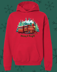 Merry & Bright Christmas Train Youth & Toddler Hoodie🚂✨