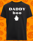 Family Halloween Matching T-Shirts | Daddy Boo, Mommy Boo, Little Boo & Baby Boo