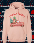 CUSTOM Family Name | Personalized Christmas Matching Hoodies