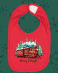 Merry & Bright Christmas Train Toddler Tshirt, Bodysuit and Bib🚂✨