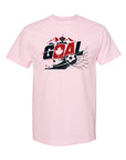 Canada Soccer Goal T-Shirt - Graphic Tee